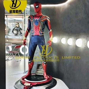 Vente flash Grande figurine de <span class=keywords><strong>super</strong></span>-<span class=keywords><strong>héros</strong></span> Marvel Spider-Man de 11 pouces Haute qualité Décoration intérieure pour la maison Pour joueur de jeux Modèle en résine Ange - Product Image 5