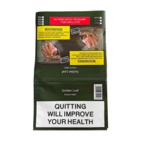Pochette à tabac refermable personnalisée avec fermeture éclair 50g Mylar Plastique Emballage de tabac à rouler à la main Sac à tabac anti-odeur Ziplock Sac à feuilles