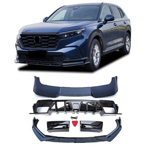 ホンダCR-V 2023-2024 スポーツスタイル ABS素材 簡単装着 リアバンパー 外装アクセサリー オートキット カーボディキット - Product Image 1