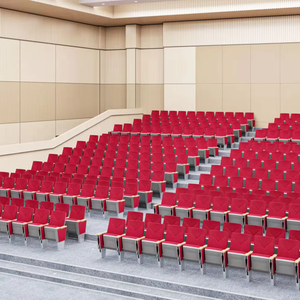 Offre Spéciale : Sièges de Théâtre Gris Commerciaux en Gros, Chaises d'Auditorium pour Églises (Occasion) - Product Image 2