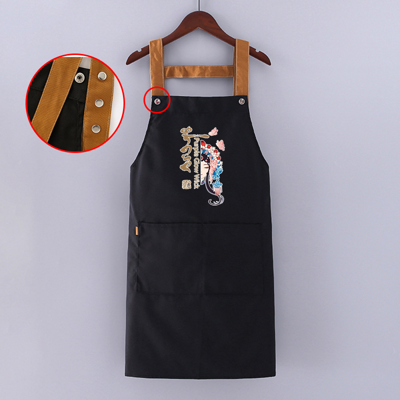 สายรัดโอเปร่า [สไตล์สายรัดสีทอง] สีดำ