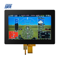 10,1 ''10,1 pulgadas IPS LVDS USB I2C Interfaz 1024x600 Resolución PCAP TFT LCD Panel táctil capacitivo