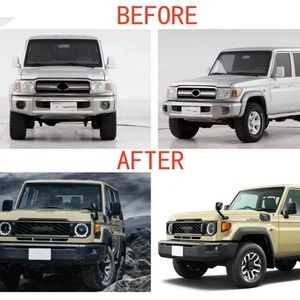 Accesorios 4x4, Conversión, Mejora de Diseño, Kits de Carrocería para <span class=keywords><strong>Land</strong></span> <span class=keywords><strong>Cruiser</strong></span> Serie 76 79 a Nuevo <span class=keywords><strong>Land</strong></span> <span class=keywords><strong>Cruiser</strong></span> 76 79 <span class=keywords><strong>2023</strong></span> en Adelante - Product Image 4