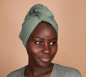 La serviette en coton de qualité supérieure <span class=keywords><strong>anti</strong></span>-frisottis améliore la santé des cheveux naturels-Plop Wrap Scrunch Curly Wavy ou Straight Hair - Product Image 6