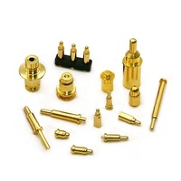 Laiton magnétique personnalisé plaqué or à ressort plat Pogo Pin Ph-5 câble connecteur Usb pour clavier PCB Smd Pogopin