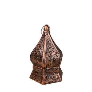 Farol de Hierro Hecho a Mano, Ecológico y Creativo para Ramadán y Portavelas, Decoración para el Hogar, YB-0000 - Product Image 1
