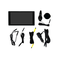 Cámara de punto ciego para coche AI de 5 pulgadas, grabadora de conducción BSD, espejo retrovisor electrónico HD 1080P, cámara de salpicadero con vista lateral giratoria