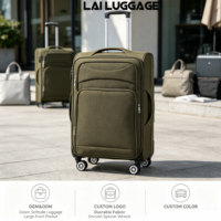 Valise de cabine exécutive Oxford 22 pouces à 4 roues pivotantes pour affaires