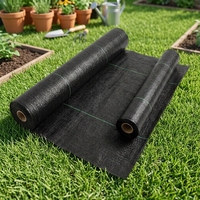 Toile de paillage tissée en PP robuste, résistante aux UV, anti-herbe, pour l'agriculture, le jardin, la couverture du sol et le contrôle des adventices