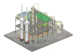 Ruwe Olie Voor Dieselverwerking Distillatie-Installatie Voor Aardolieraffinaderij