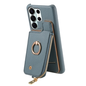 <span class=keywords><strong>เคส</strong></span>ฝาหลังแบบกระเป๋าสตางค์พร้อมช่องซิปสำหรับ Samsung Galaxy S26 Ultra, สำหรับ iPhone 17 - Product Image 4