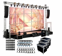 Écran LED de location TOPvision pour intérieur/extérieur, panneaux de toile de fond pour mariage, P2.6/P2.9/P3.91, indice de protection IP65, compatible SDK