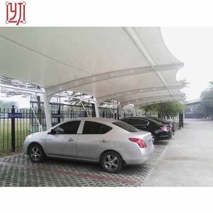 โครงสร้างเหล็กเคลือบพีวีดีเอฟ โครงสร้างเมมเบรนแบบดึง สำหรับเต็นท์จอดรถ - Product Image 5