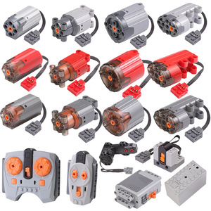MOC teknik araba yüksek hızlı Motor yapı taşları güç grubu kırmızı patlama Motor bilim teknik oyuncaklar - Product Image 2