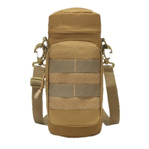 Outdoor <b>Water</b> Bottle Waist Bag Lightweight Detachable Strap Cycling Hiking Sports Hydration <b>Pack</b> Unisex Tan Color - Product Image 5