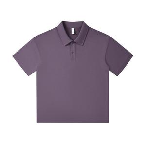 <b>Polo</b> Shirt Solid Color Cotton Short Sleeve Daily Wear - Product Image 4