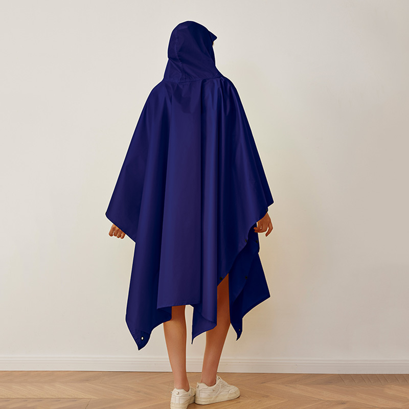 Capa de PU azul + Bolsillos + Bolsa de almacenamiento