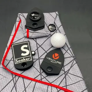 Wholesale Custom Logo Magnetic Golf Towel Industrial Magnet Golf Magnet