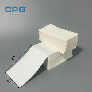 Papel para Impresora de Etiquetas Térmicas de Envío, 100x150mm, 4x6, Etiquetas Adhesivas para Albaranes Logísticos, Sin BPA, Premium, Venta al Por Mayor de Fábrica - Product Image 1
