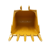 Bucket Excavator Batu Tugas Berat 1.5CBM Baja Paduan untuk CAT 320 CAT323  20 hingga 24 Ton Bucket Penggalian Tambang