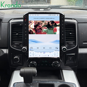 Krando - Sistema de Navegación para Automóvil Estilo Tesla de 14.5 Pulgadas para Dodge Ram 2009-2012, Autoradio Android, Unidad Principal para Automóvil, Carplay Inalámbrico, 4G, Playstore - Product Image 4