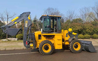 Schwerlast-Baggerlader WZ30-25 2,5t Kapazität 0,3m3 Bagger 4WD für Straßeninstandhaltung