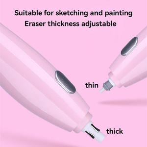 STARPRINT USB-Aufladbares Skizzen-Highlighter-Stift-Radiergummi-Set Kunstmalerei Automatischer Elektrischer Radierer Mehrfarbig - Product Image 4
