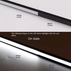 Installation facile 014A profil évidement LED bande profilé en aluminium 23*15mm intégré couleur noir argenté pliage soudage coupe - Product Image 5