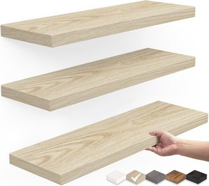 Taille personnalisable Étagère moderne <span class=keywords><strong>murale</strong></span> déflecteur droit Étagères à livres flottantes en bois Rangement de la maison pour étagère à livres <span class=keywords><strong>murale</strong></span> - Product Image 5