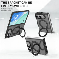 JOYPORODO B526 Nouvelle coque de téléphone tendance avec béquille pour iPhone 18 Fold, accessoires magnétiques mats pour iPhone Duo