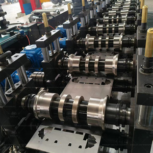 Qatar Standard Fire Smoke Damper Roll Forming Machine | HVAC Duct Silencer <b>Frame</b> Production Line - Product Image 6