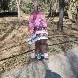 สเก็ตบอร์ด PCTG โปร่งใสทนทานและทนทานสำหรับผู้เริ่มต้นไม่กลัวการล้มโดยไม่มีการเกิดออกซิเดชัน - Product Image 4