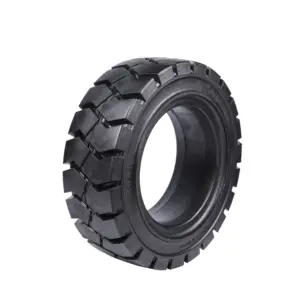 Electric Fork Lift Truck Solid Tyre 28*9-15 For Machinery Repair Shops