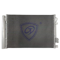 JD 25003 voiture aluminium AC condenseur 97606-0U000 voiture pièces de rechange condenseur pour Hyundai VERNA 2014-prix de gros condenseur