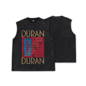 T-shirt in cotone stampata con design personalizzato POD, manica corta, stampa digitale, ispirata ai cartoni animati americani vintage e al marchio di tendenza <span class=keywords><strong>Duran</strong></span> <span class=keywords><strong>Duran</strong></span> - Product Image 3