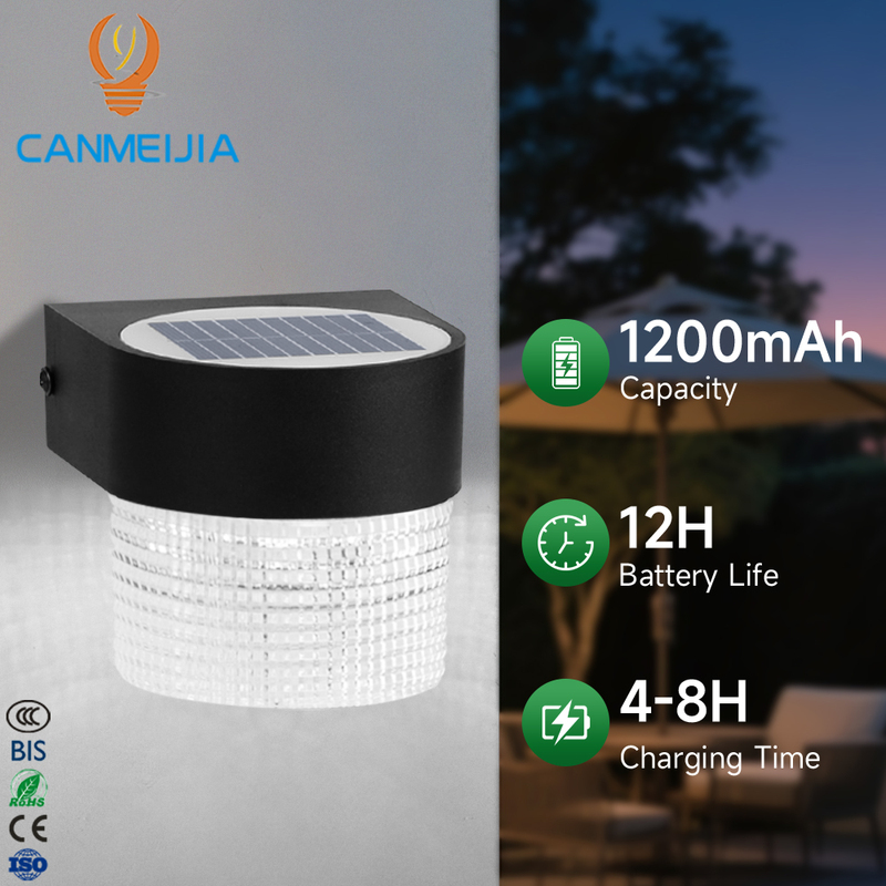 Outdoor Solar Waterproof Garden Wall Light