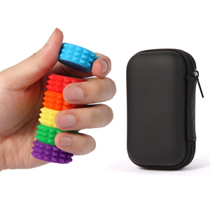 Sensory Silicone <strong>Magnetic</strong> Bar EDC Fidget Roller Toys For ADHD, Stress Relief And Decompression - Product Image 1