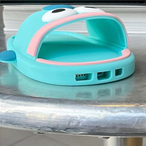 Divertente Custodia per Telefono 3D a Forma di Pesce Cartoon per 12 13 14 15 Pro Max, Morbida Antiurto in Vero Silicone - Product Image 3