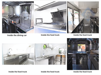 Food Truck Bus à Deux Étages en Aluminium Personnalisé, Préfabriqué, Modulaire et Mobile, pour Café et Restaurant, avec Système d'Alimentation Intégré et Laitier