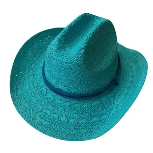 Cappelli di <span class=keywords><strong>paglia</strong></span> di cappelli da cowboy di carta rosso "son - Product Image 5