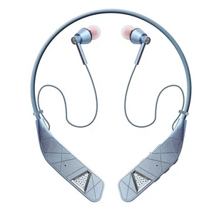 Hot bán 2 in1 thể thao chạy dây đeo cổ không dây Bluetooh 5.0 tai nghe loa Earbuds Tai nghe nhỏ độ bền lâu dài vj097 - Product Image 1