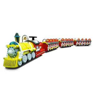 Mini playground equipment ride on mall train set for kids electric train