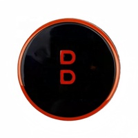 Badges circulaires personnalisés de haute qualité de 57 mm avec logo, style B, adaptés aux autocollants de capot moteur W464, W213 et W205