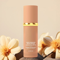 Harga Pabrik Krim Pelembap Pengubah Warna Pemutih Tabir Surya Vegan Krim Makeup Wajah Foundation Label Pribadi