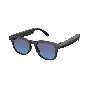 <span class=keywords><strong>Lunettes</strong></span> Intelligentes IA SG-70 Audio Sans Fil V5.3, 10H d'Autonomie, <span class=keywords><strong>Lunettes</strong></span> de Soleil Musicales à Oreille Ouverte, Contrôle Vocal, Monture Noire - Product Image 5