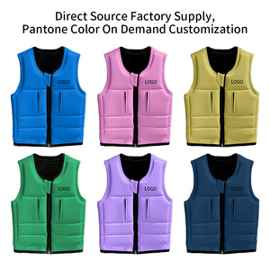 Gilet de sauvetage wakeboard en néoprène personnalisé pour femmes motomarine mousse EPE adultes PVC Chalecos Salvavidas - Product Image 3