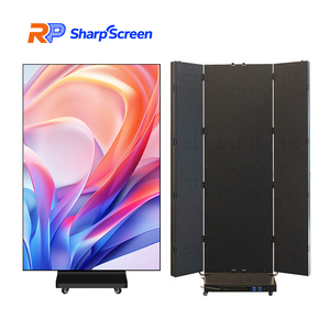 Écran LED pliable 1280x1920mm P2 P2.5, contrôle WiFi, affichage numérique portable pour publicité extérieure, animation pour magasin - Product Image 5