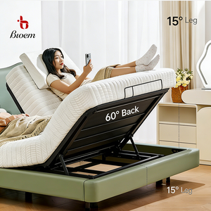 Ensemble de lit intelligent à levage automatique personnalisé avec matelas pour maison moderne et hôpital, mobilier de chambre multifonction sur mesure - Product Image 4