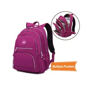 Functional Simple Stylish Mochilas Back to School Bag Large School Backpack with Multi Pockets for Girls Boys Teens