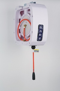 Carrete de manguera de agua retráctil <span class=keywords><strong>enrollable</strong></span> automático de 20M Manual eléctrico de venta directa de fábrica para lavado de jardín y coche - Product Image 5